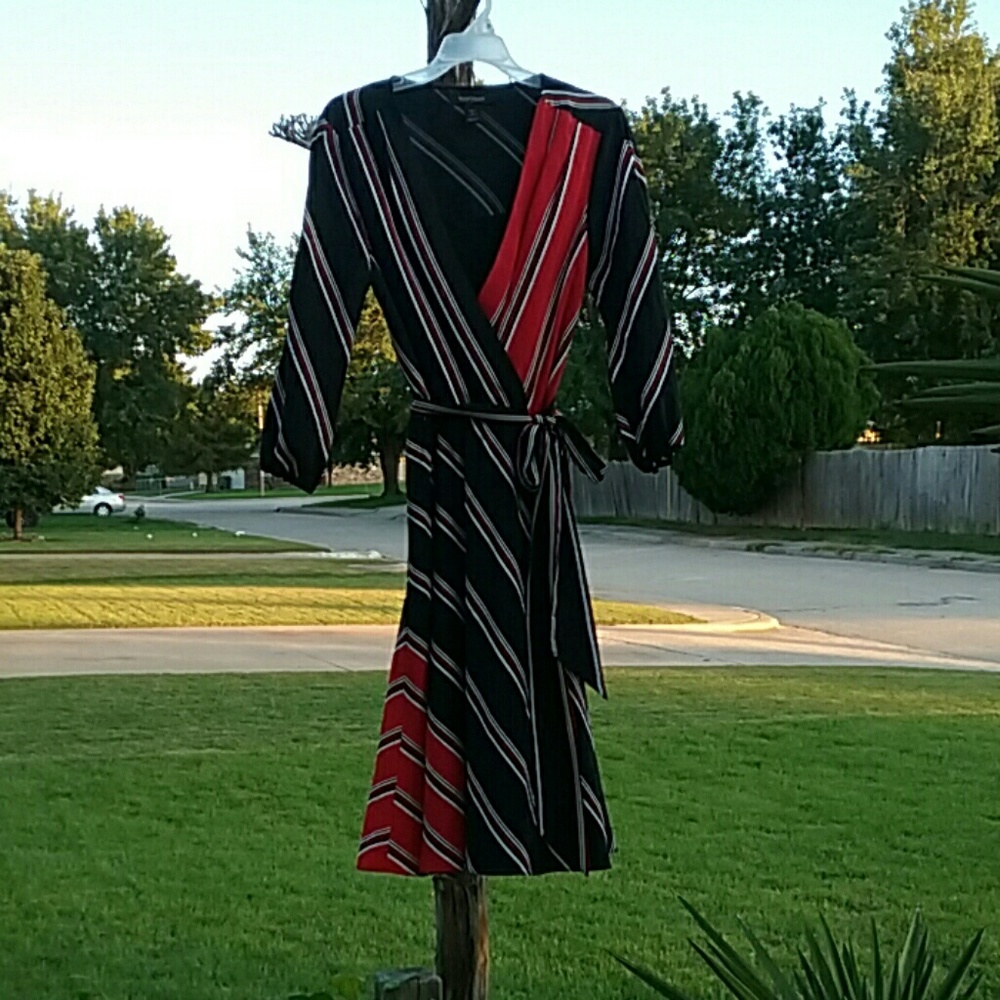 White House Black Market silk dress